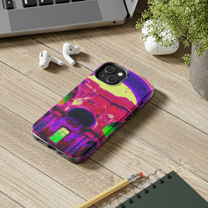 Mystical Madness: Crazy Colors in the Forgotten Cathedral - The Alien Tough Phone Cases