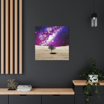 "Árbol solitario de polvo de estrellas" - The Alien Canva