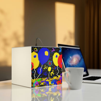 "A Starry Night Rainbow" - Die Alien Light Cube Lampe