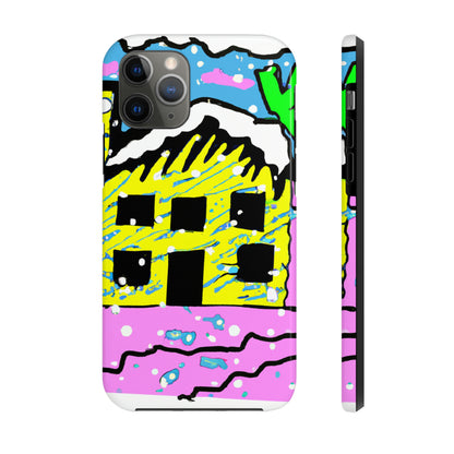 "Desolate Winter Dwelling" - Die Alien Tough Phone Cases