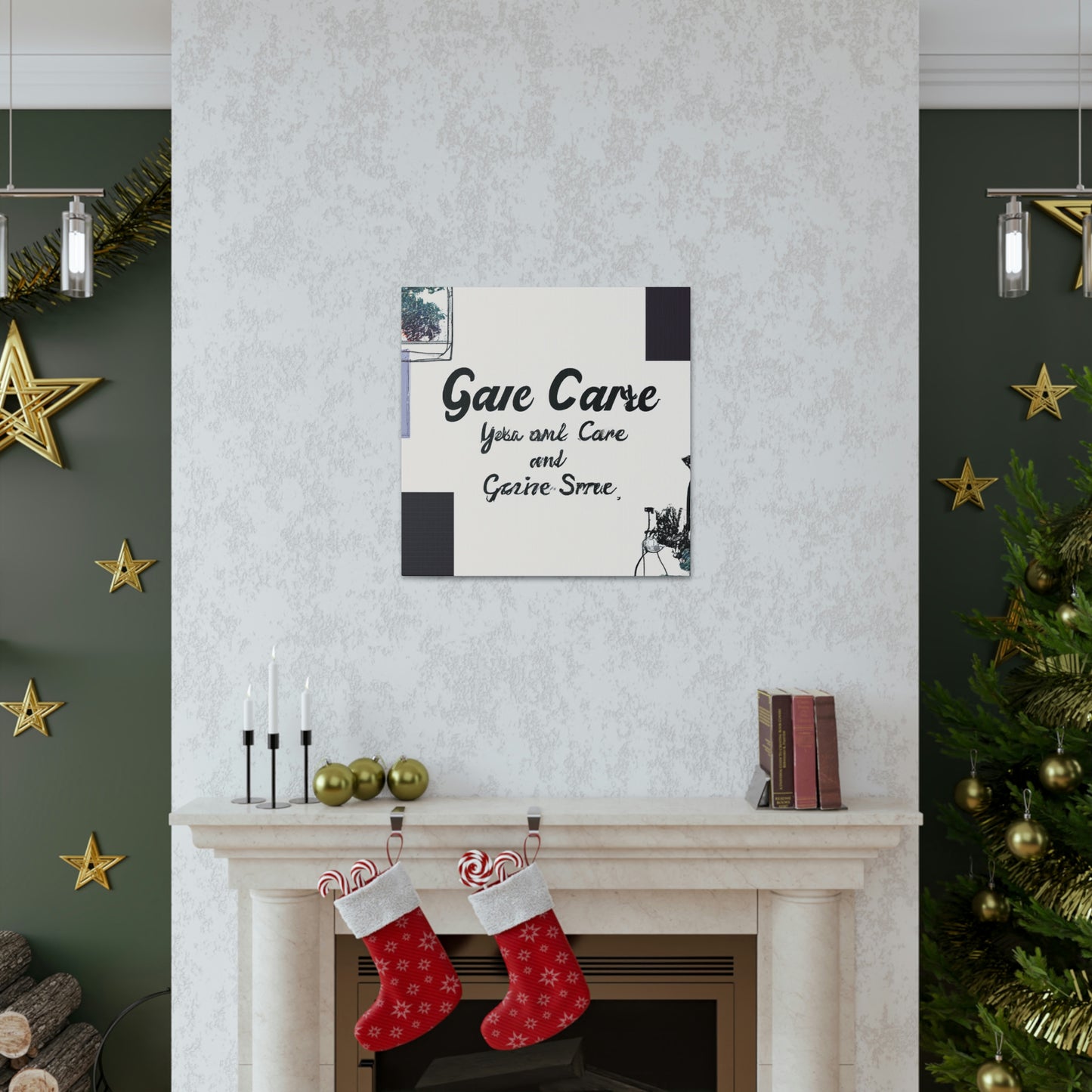 "Deck the Halls of Self-Care: A Holiday Guide to Caring for You" - Canvas