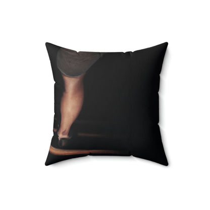 "Ascending Into the Unknown" - The Alien Square Pillow