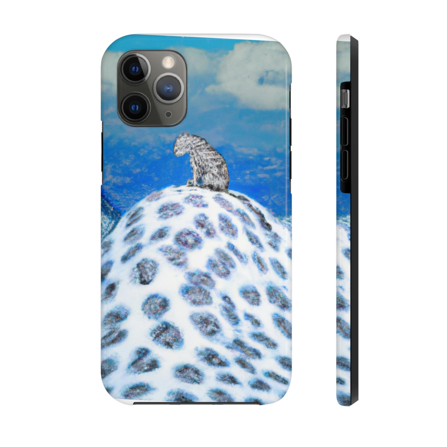 "Perca solitaria del leopardo de las nieves" - Las fundas para teléfonos Alien Tough