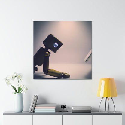 "Searching for Lost Memories: The Journey of a Robot" - The Alien Canva