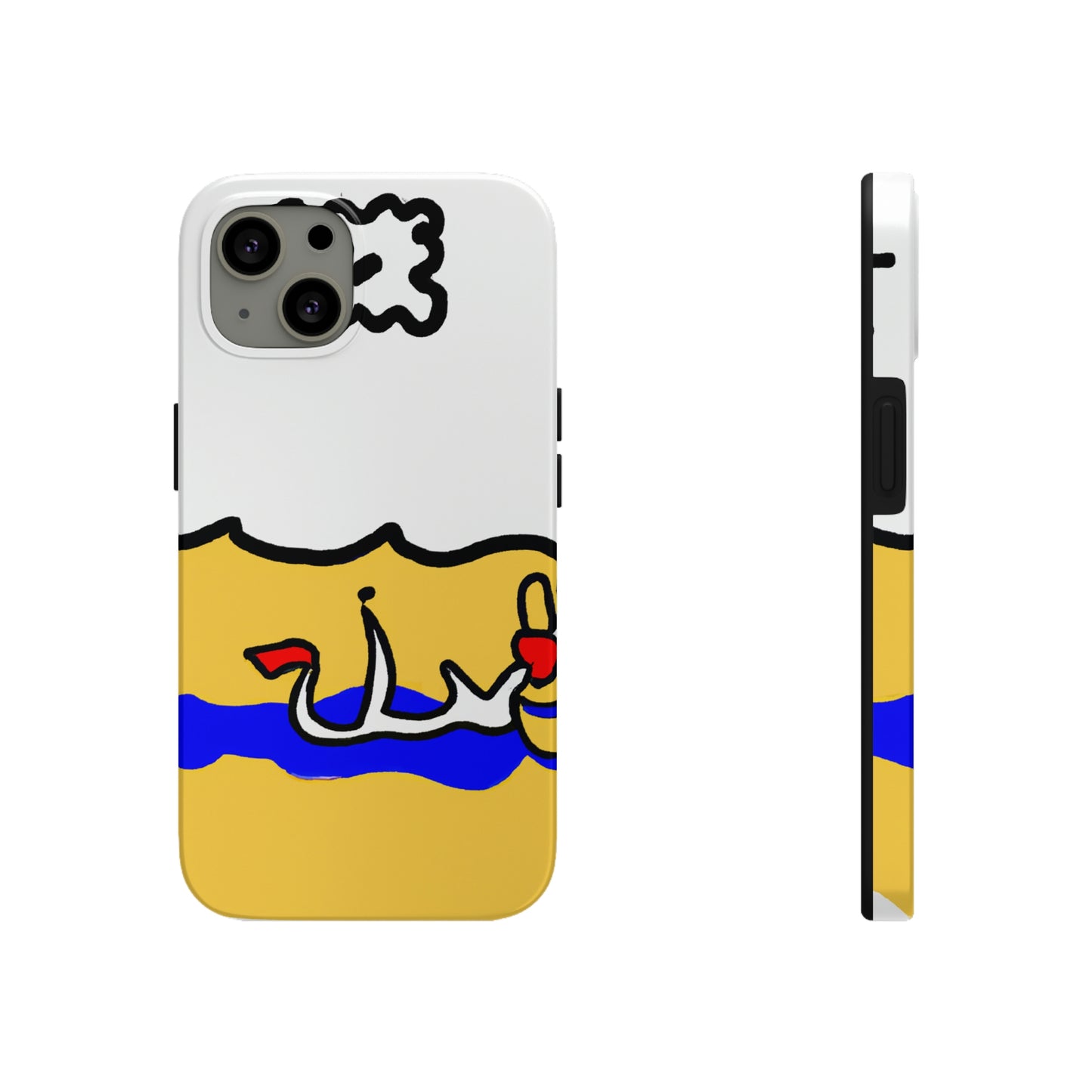 Mermaid's Solitude Island. - The Alien Tough Phone Cases