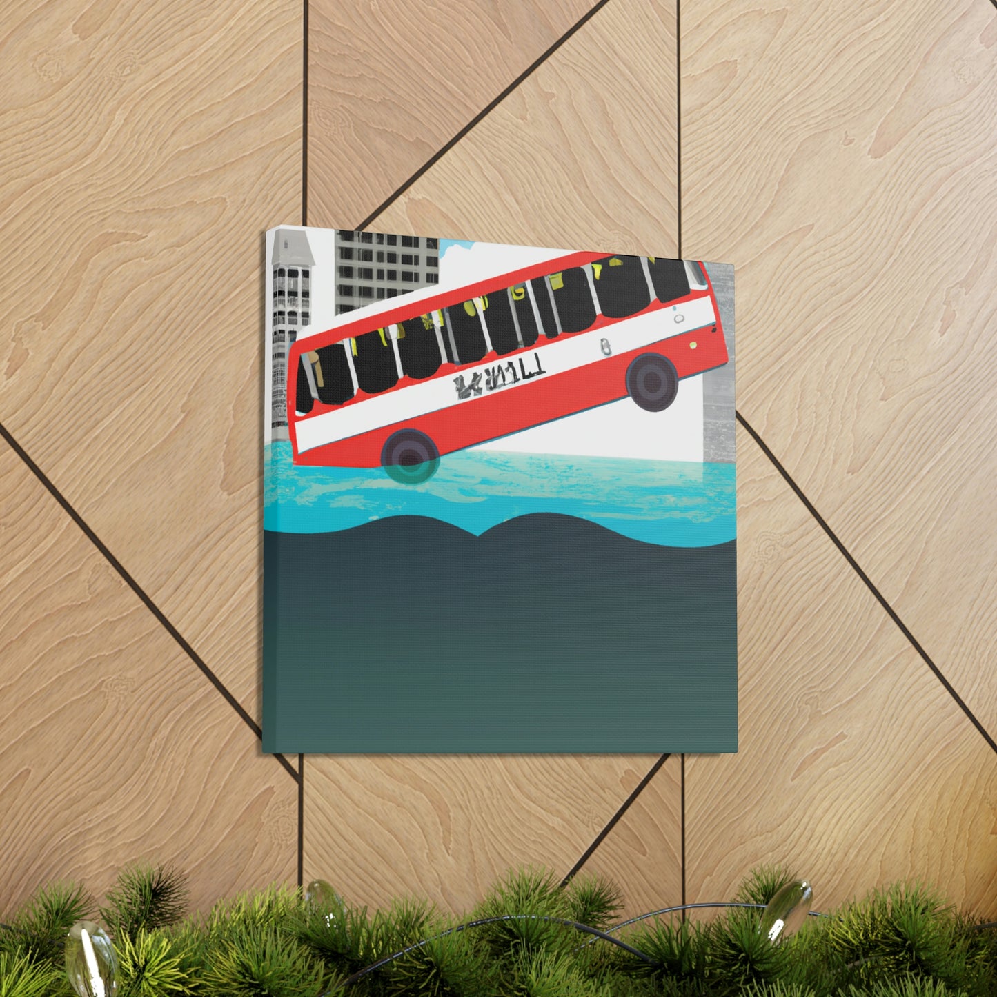 "The Great Escape: Flying the Bus Out of a Sinking City" - The Alien Canva