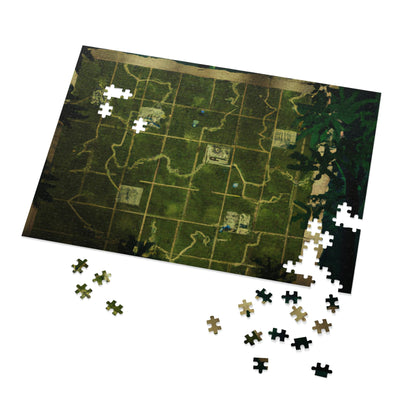 "The Enchanted Forest Map" - The Alien Jigsaw Puzzle