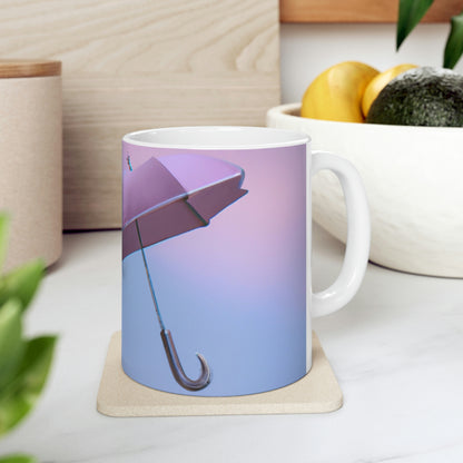 "Dream Umbrella" - The Alien Ceramic Mug 11 oz