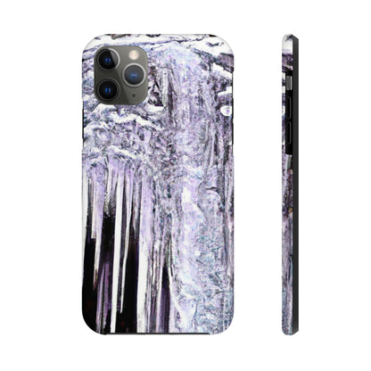 "Frost-Tipped Falls of Glistening Grief" - The Alien Tough Phone Cases