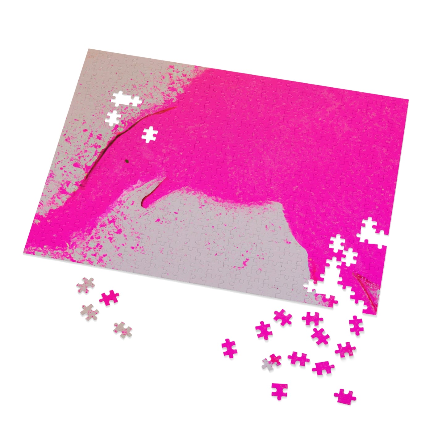 Pink Elephant Galaxies - The Alien Jigsaw Puzzle