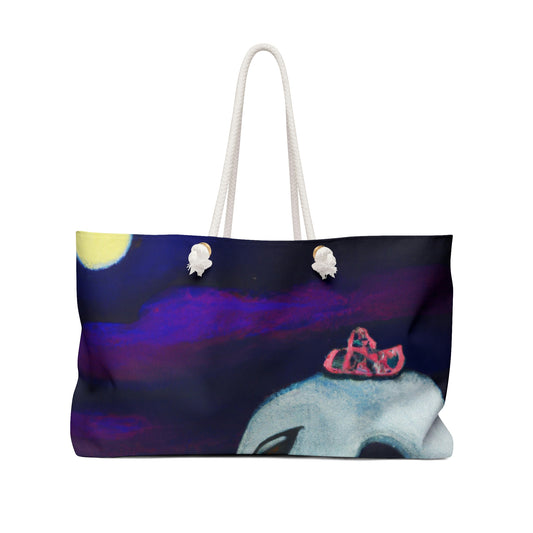 "A Swan's Lament: The Widwed Heavens" - Die Alien Weekender Bag