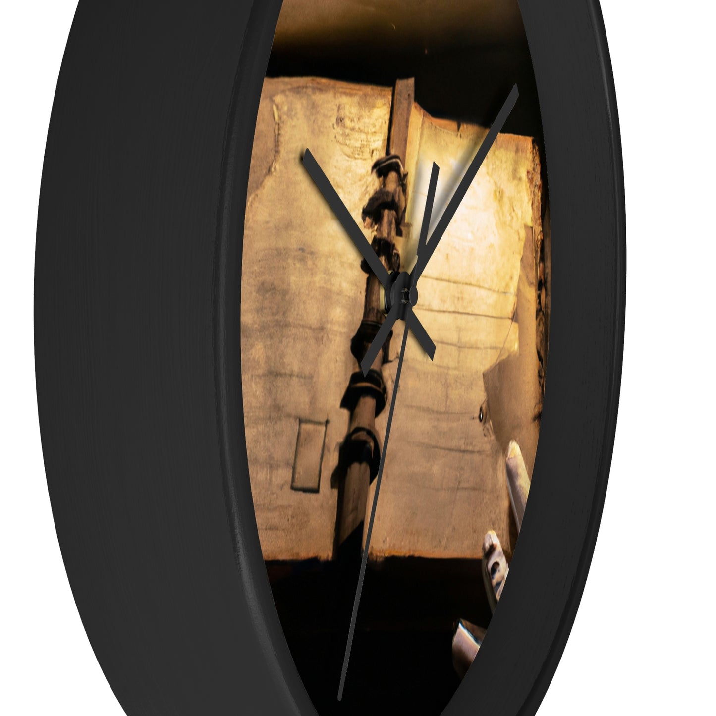 "The Attic's Ancient Secrets" - The Alien Wall Clock