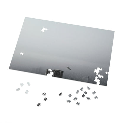 "Ascending Into the Clouds" - The Alien Jigsaw Puzzle