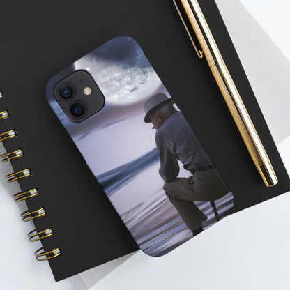 Moonlight Reflections on a Quiet Lake – Die Alien Tough Phone Cases