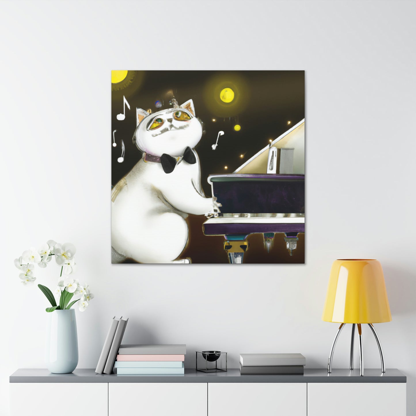 "The Magical Musician: A Cat's Tale" - The Alien Canva