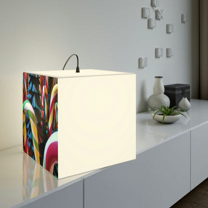 "Candy Cane Wonderland" - The Alien Light Cube Lamp