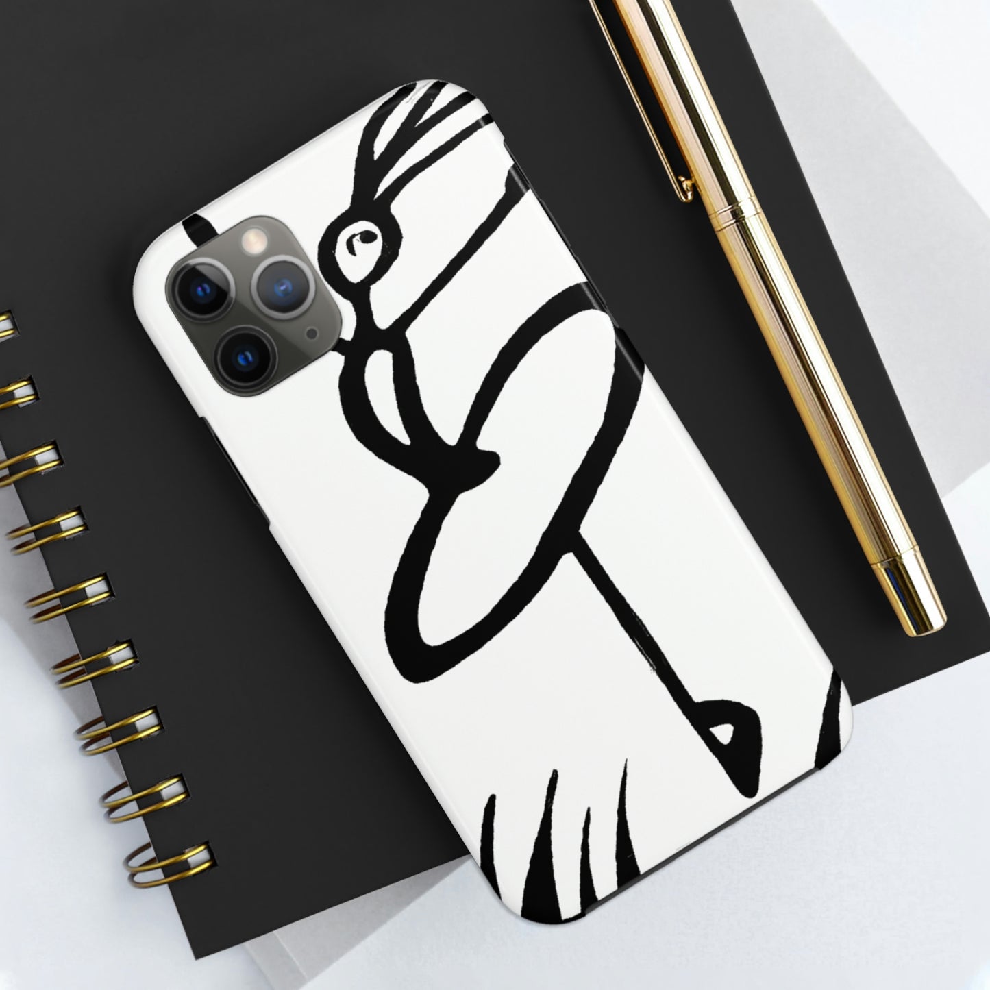 „Ballet on a Blade: A Ballerina's Spin“ – The Alien Tough Phone Cases