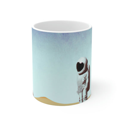 "Alone in an Unknown Galaxy" - The Alien Ceramic Mug 11 oz