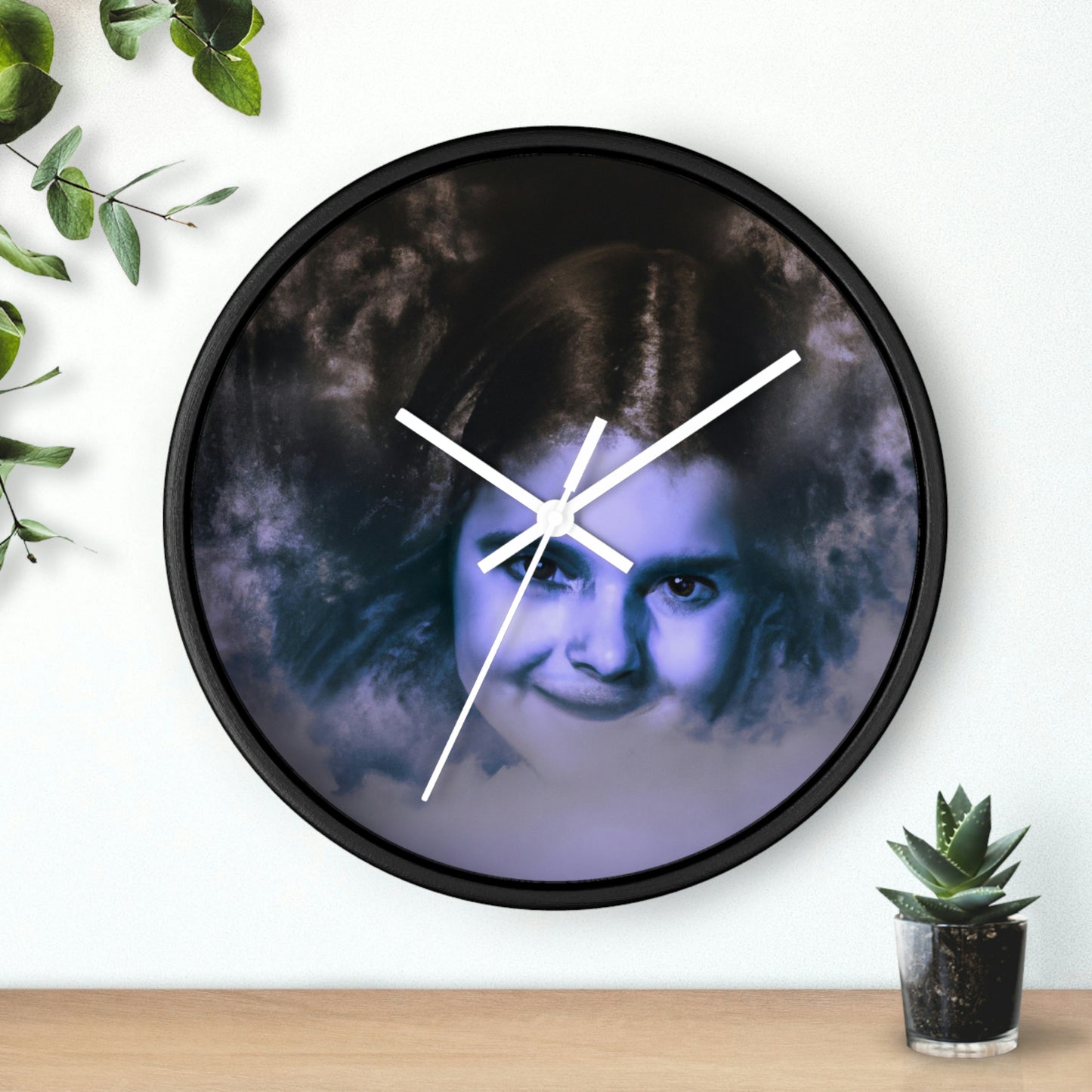 Through the Misty Veil - The Alien Wall Clock