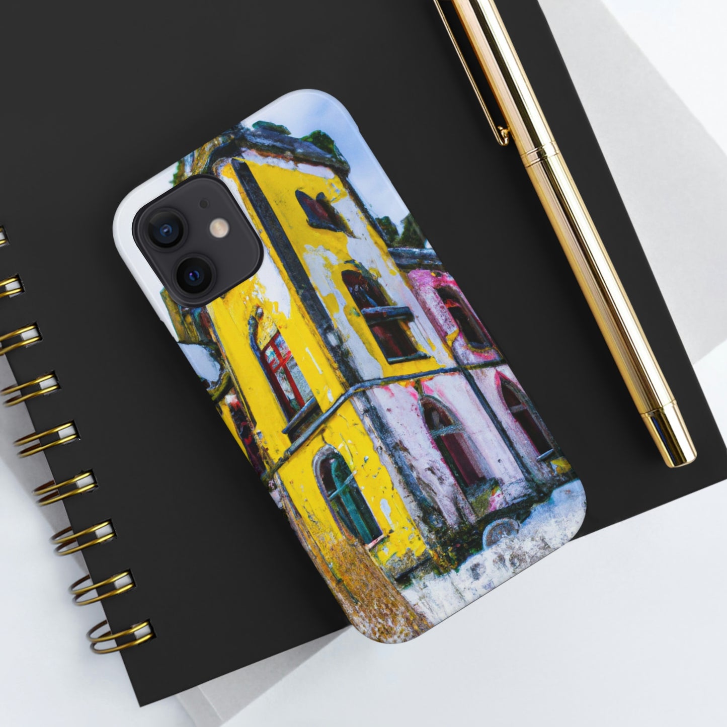 "Schloss aus Schnee und Schatten" - Die Alien Tough Phone Cases