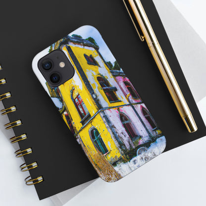 "Schloss aus Schnee und Schatten" - Die Alien Tough Phone Cases