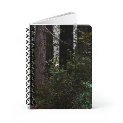 Lost Princess and the Dense Forest Tiara - The Alien Spiral Bound Journal