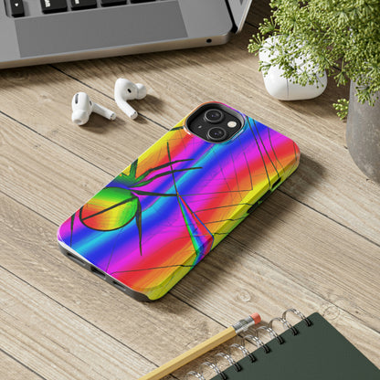 "Das prismatische Netz einer Spinnerette" - Die Alien Tough Phone Cases