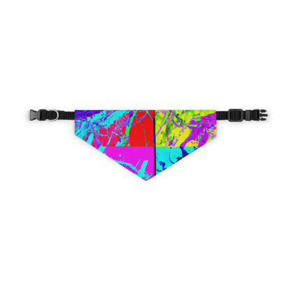 "A Rainbow of Feathered Friends" - The Alien Pet Bandana Collar