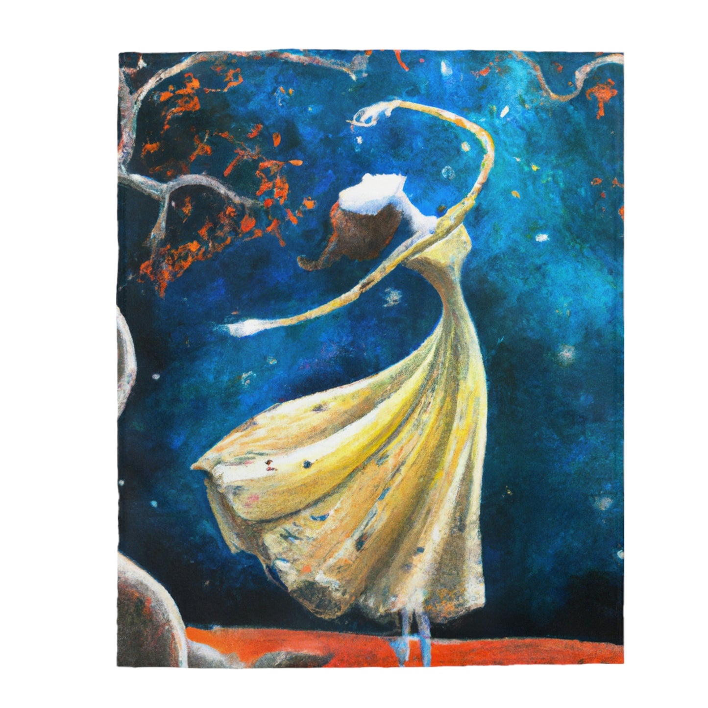 "A Starlight Ballerina" - La manta de felpa Alien Velveteen