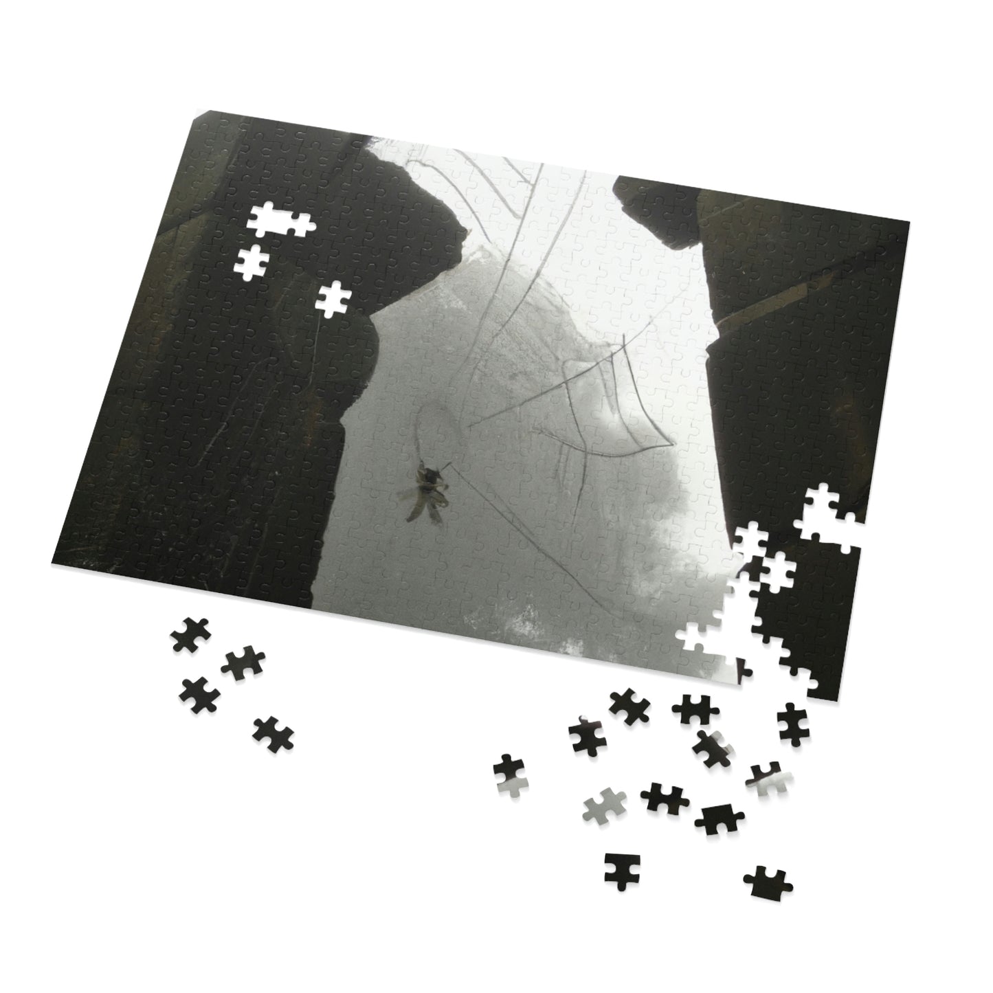 "Ghostly Cobwebs in the Ruins" - The Alien Jigsaw Puzzle