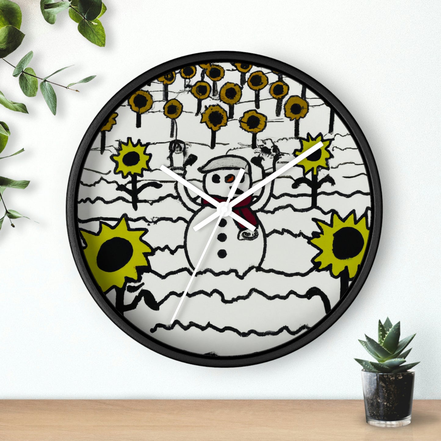 "An Oasis of Frost and Sun" - The Alien Wall Clock