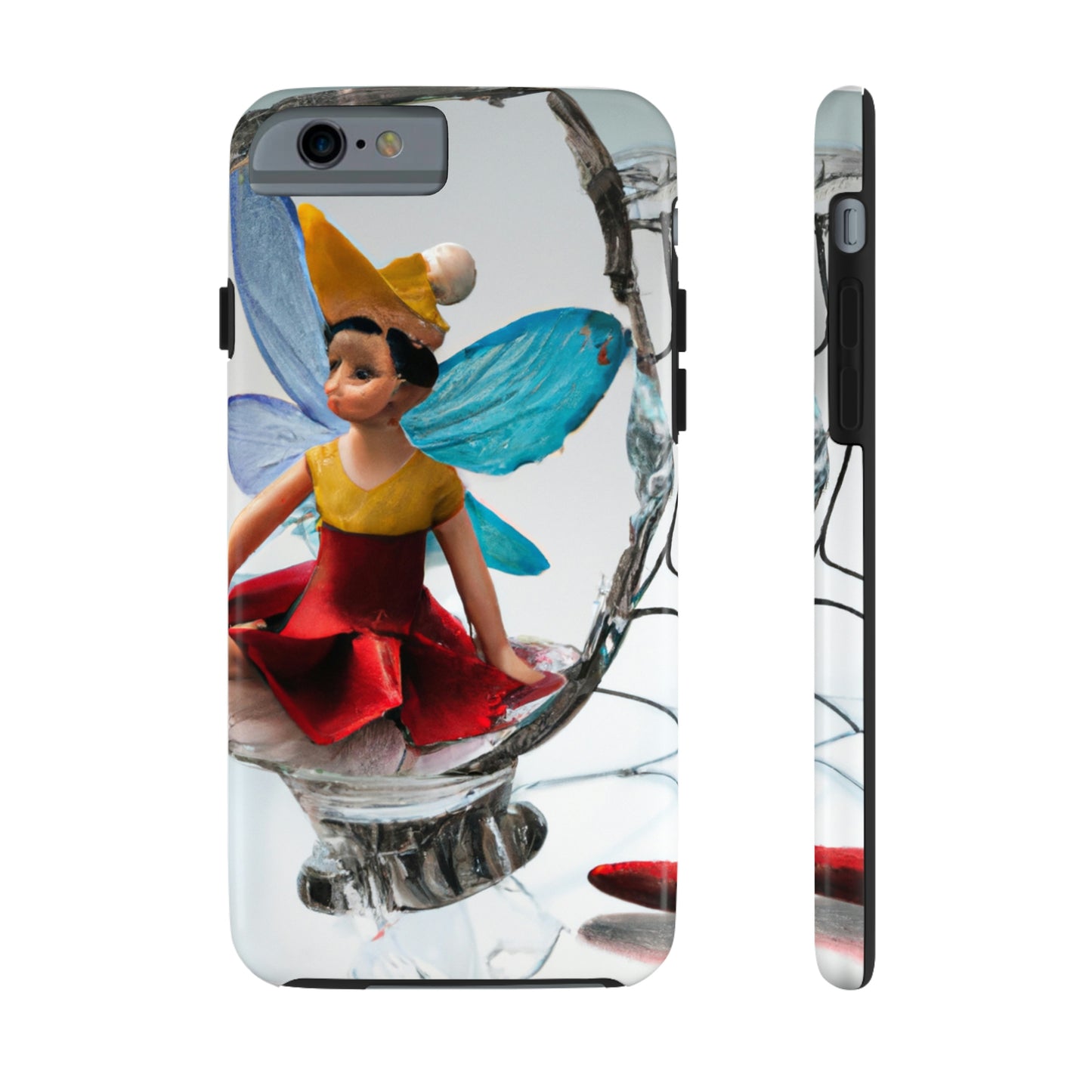 "Cursed Memories: The Broken Fairy's Plight" - The Alien Tough Phone Cases