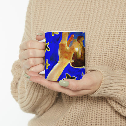 "A Jarful of Stardust" - The Alien Ceramic Mug 11 oz