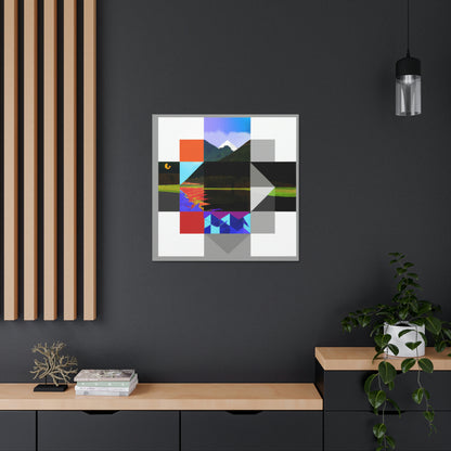 "Geometric Nature" - Canvas