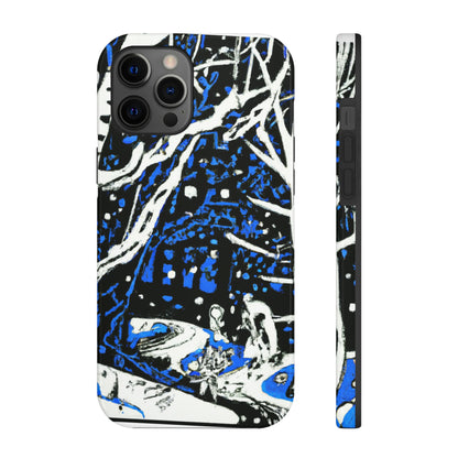 Snowy Forest Night: A Fairytale Odyssey - The Alien Tough Phone Cases