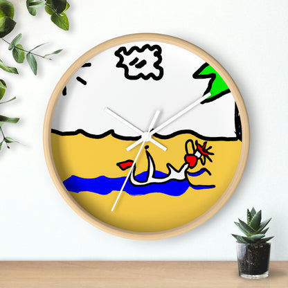 Mermaid's Solitude Island. - The Alien Wall Clock