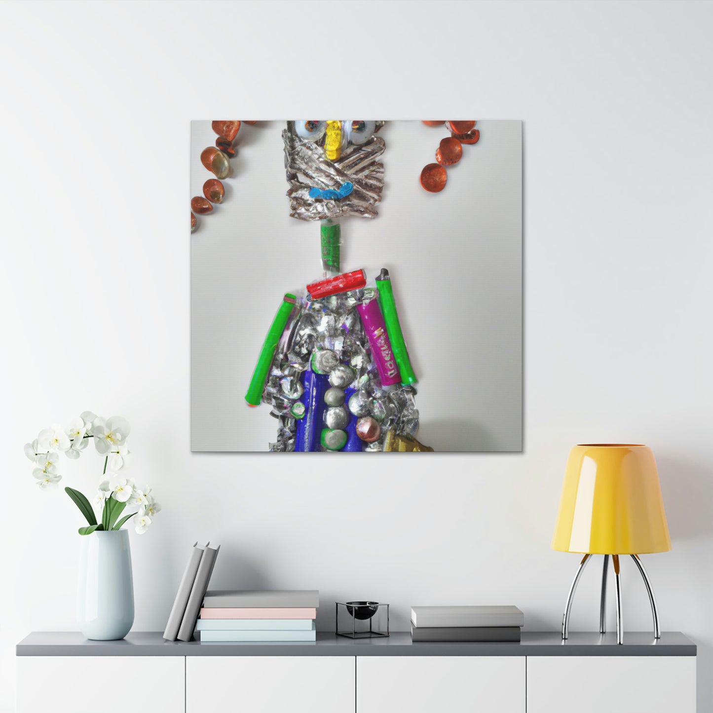 'The Bin Creation' - Canvas