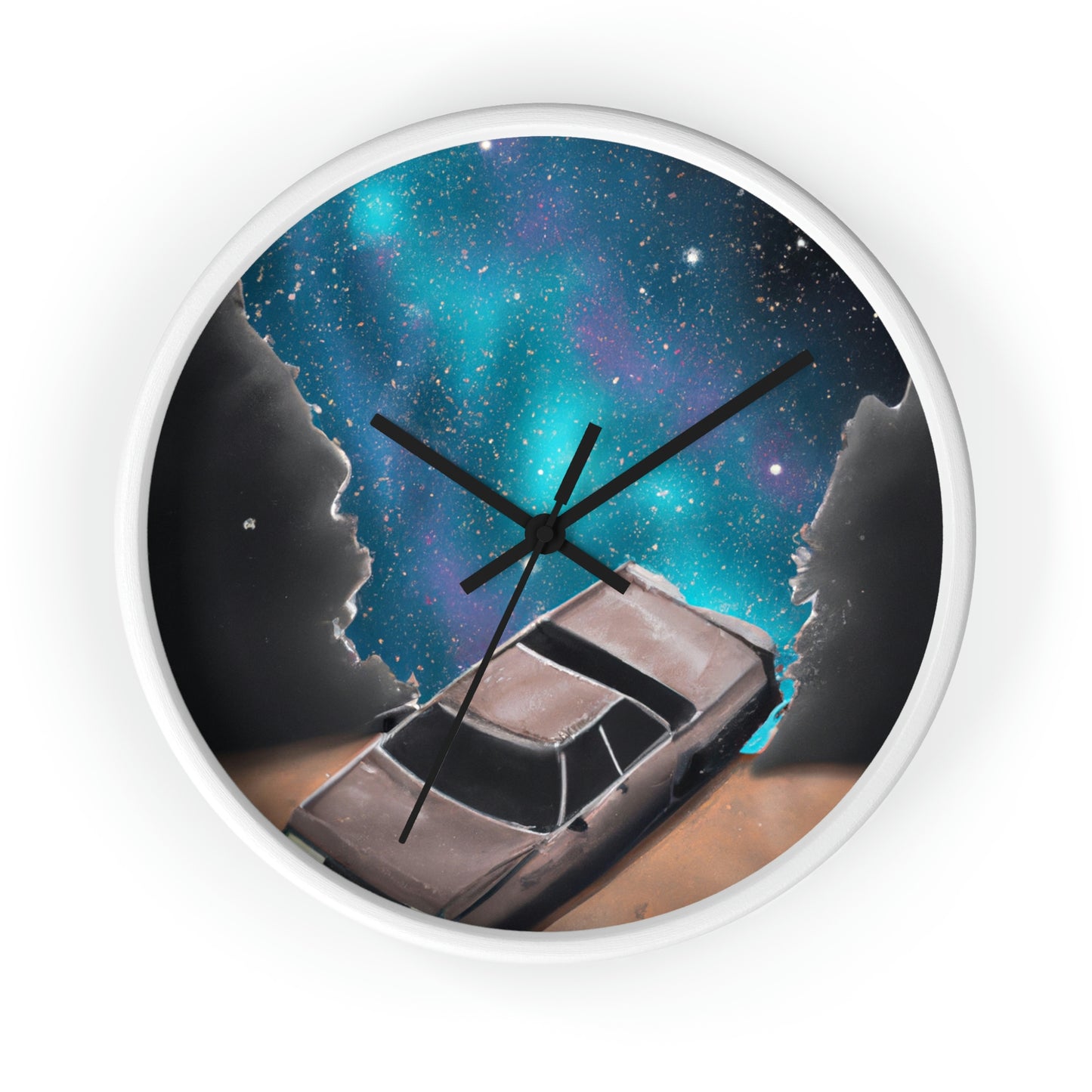 "A Universe Apart: The Lost Car" - The Alien Wall Clock