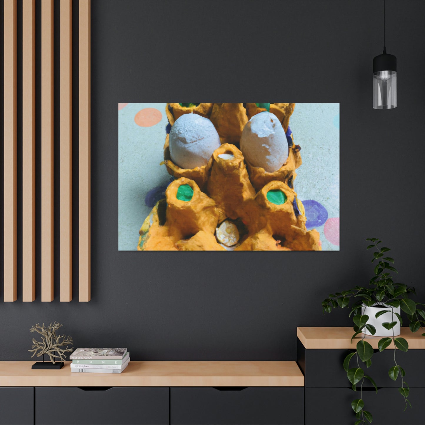 "KITCHEN CREATIONS: Crafting with Kitchen Items" - Canvas