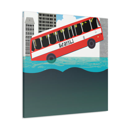 "The Great Escape: Flying the Bus Out of a Sinking City" - The Alien Canva