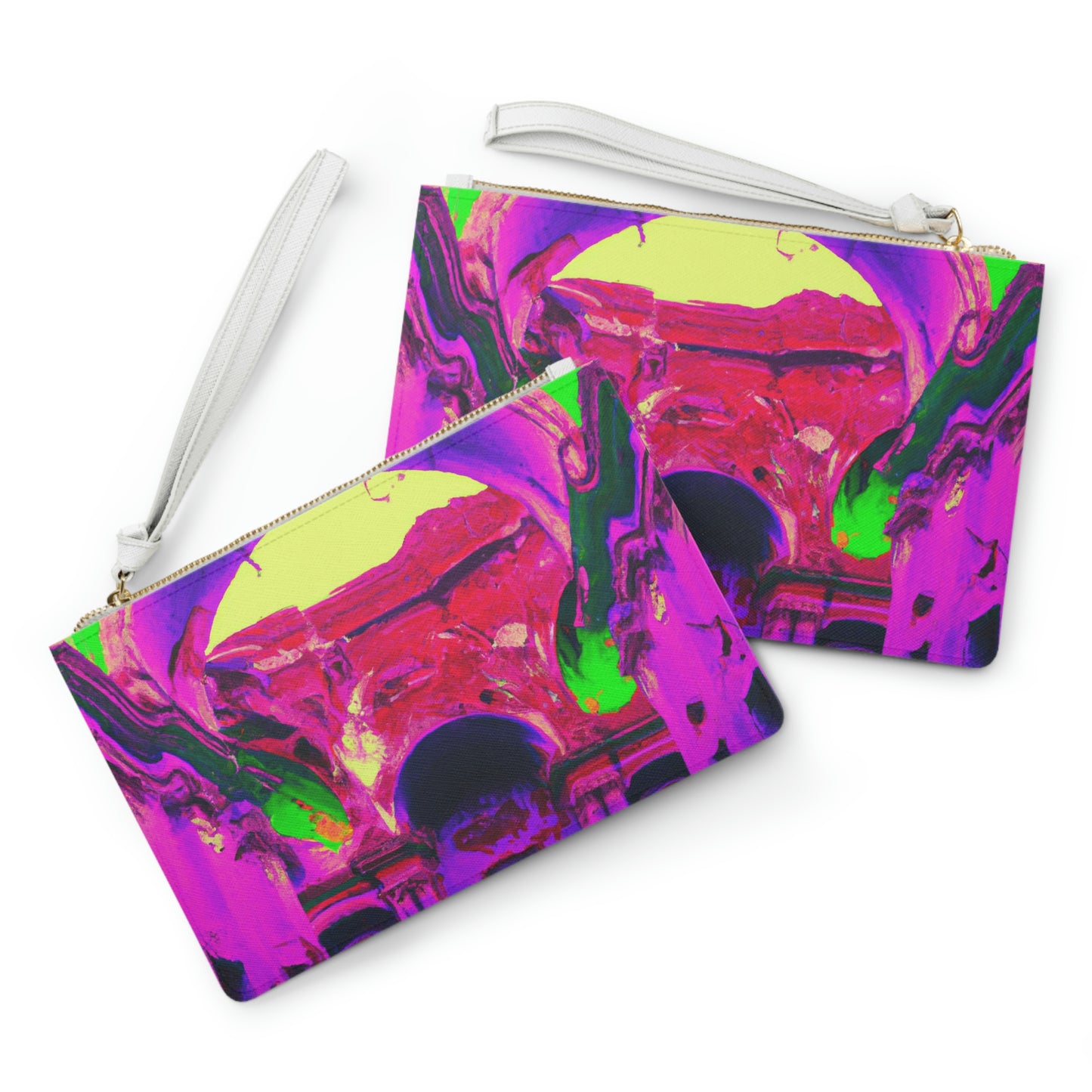 Mystical Madness: Crazy Colors in the Forgotten Cathedral - The Alien Clutch Bag