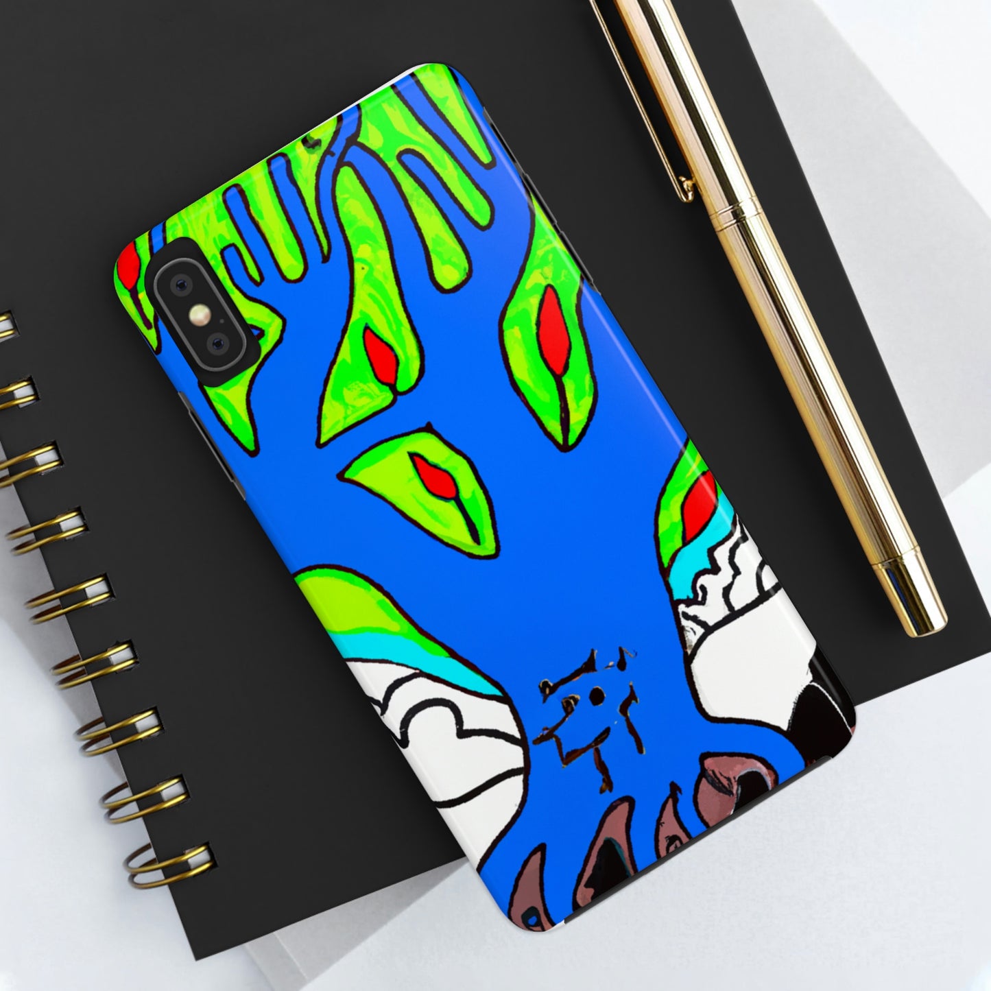 "The Cavernous Everglow" - The Alien Tough Phone Cases