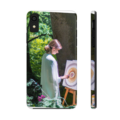 "Enchantment in Oil: A Young Artist's Vision of a Magical Forest" - The Alien Tough Phone Cases