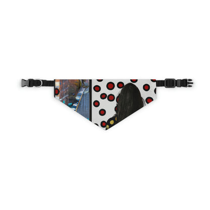 Staring into Nothing - The Alien Pet Bandana Collar