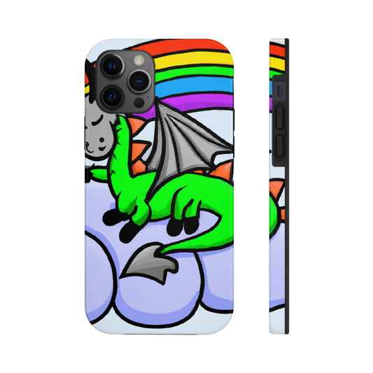 "A Dreamy Dragon's Nap" - Die Alien Tough Phone Cases