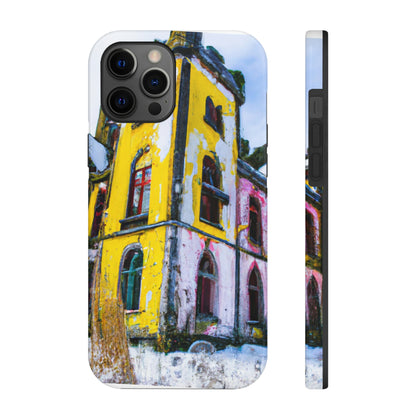 "Schloss aus Schnee und Schatten" - Die Alien Tough Phone Cases