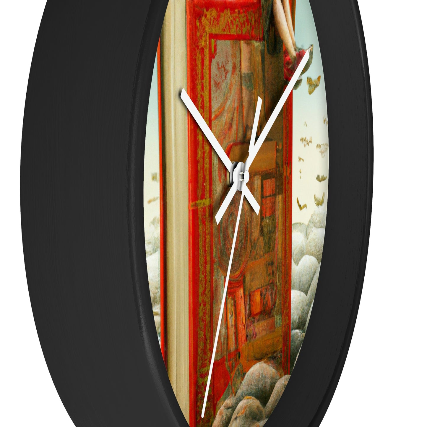 "Cradled by Knowledge" - Die Alien-Wanduhr