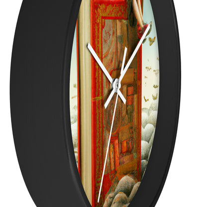 "Cradled by Knowledge" - The Alien Wall Clock