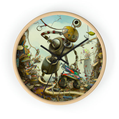 Robot Rejuvenates the Wilds - The Alien Wall Clock