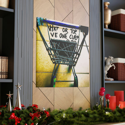 "The Shopping Cart of Hope" - The Alien Canva